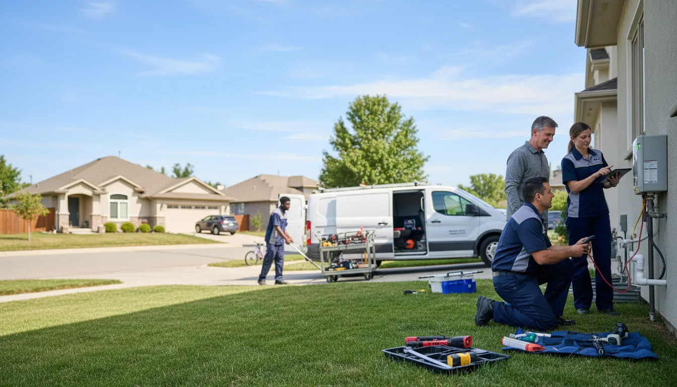 Tankless water heater service in Cotati, CA